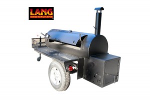 60 Lang BBQ Smoker cooker